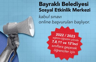 Sosyal Etkinlik Merkezi’ne internetten kayıtlar başladı